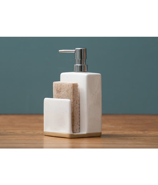 Stoneware Soap Pump