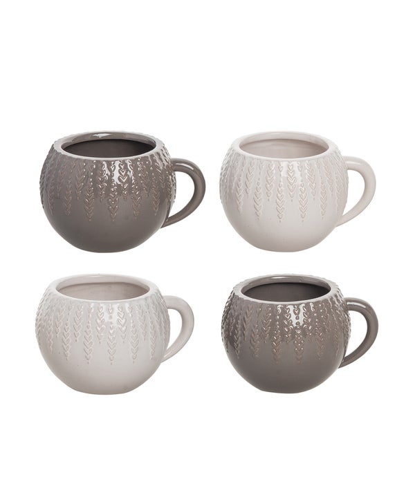 Stoneware Common Ground Mugs S/4 -
