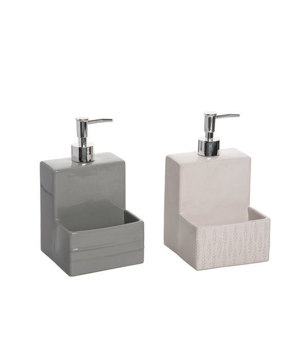 Stoneware Sponge/Soap Holder -