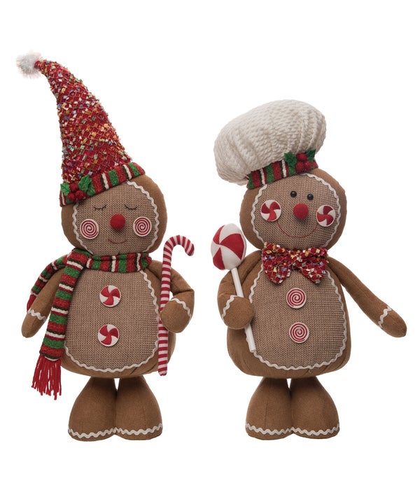 Plush Gingerbread Shorty 2 Asst -