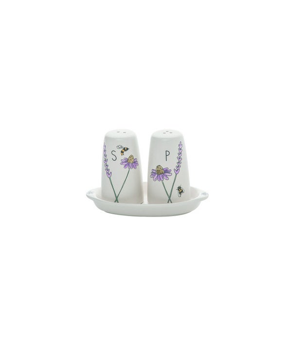 Dol Lavender & Lilac S&P with Tray S/3 -