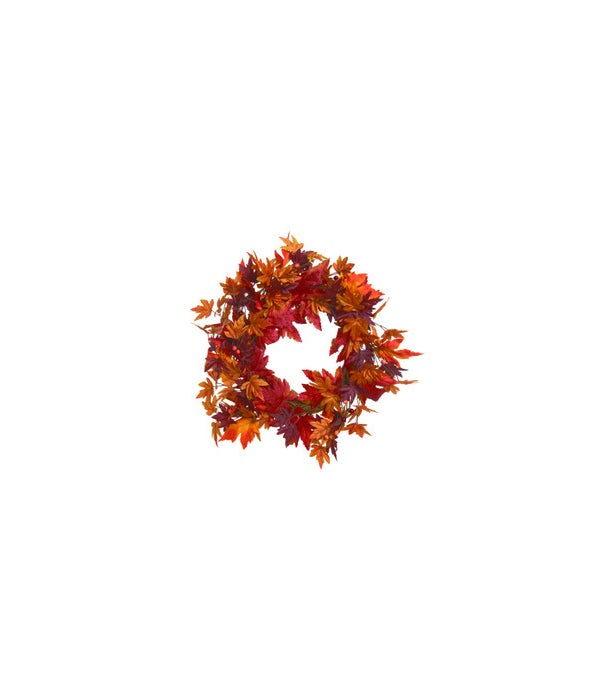 Fall Leaves Wreath -