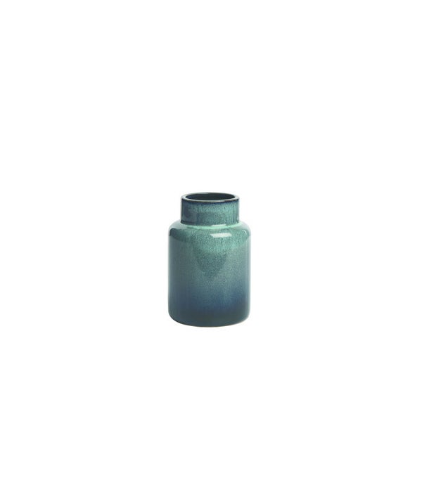Sm Stoneware Moody Glazed Vase -