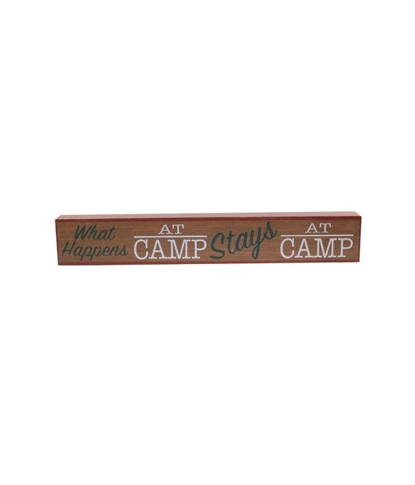 SIGN WHAT HAPPENS CAMP -