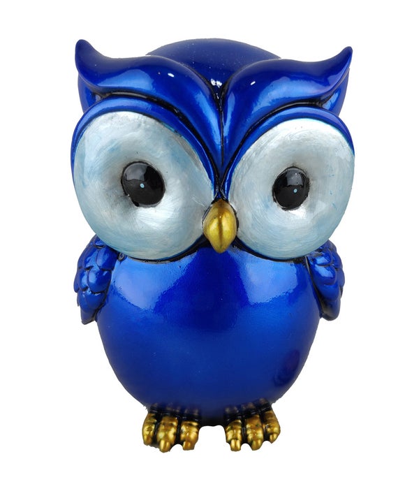 COLORED OWL BANKS 5 in.  ASST -