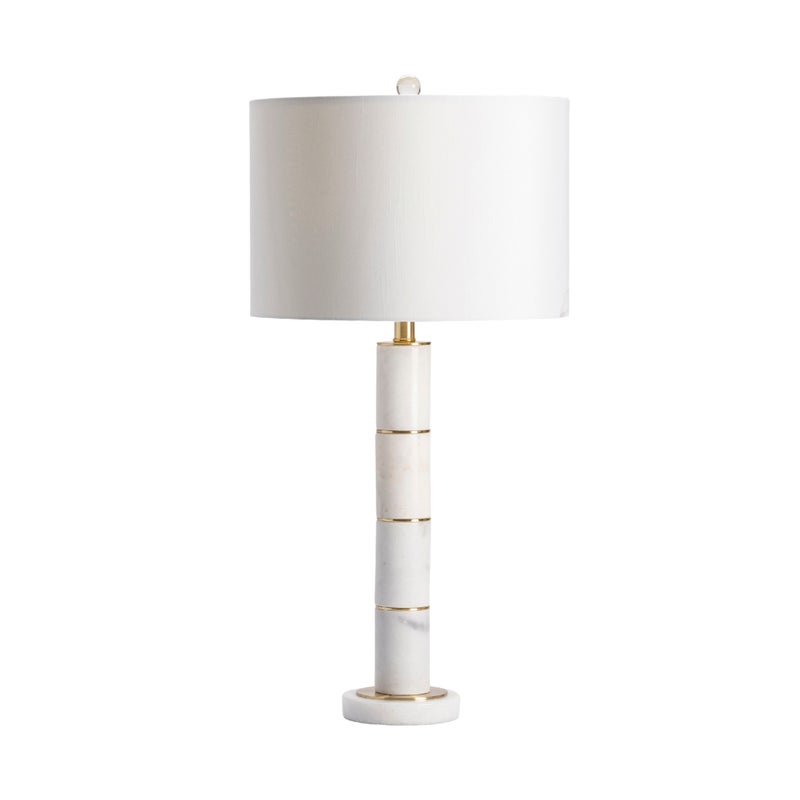 Picture of MARBLE COLUMN TABLE LAMP