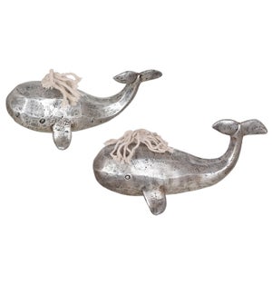 Set of 2 Whales