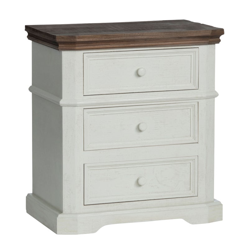 Crestview Collection - 3 Drawer Night Stand - all