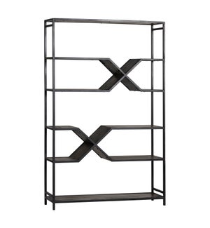 Exeter Mango and Metal Etagere