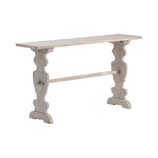 Bengal Manor Carved Leg Console Table