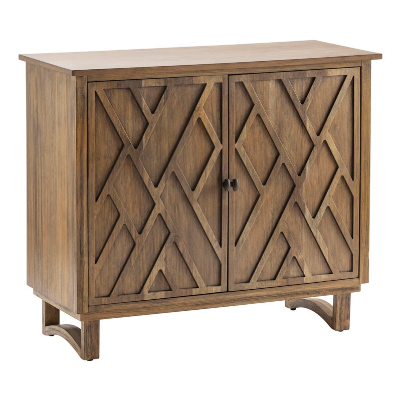 Crestview Collection - Hawthorne Estate Chippendale Fretwork Cabinet - all