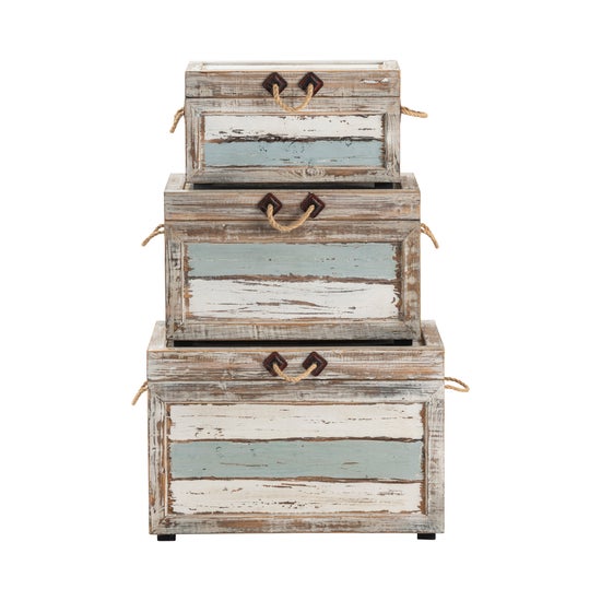 Nantucket Weathered Wood Trunks