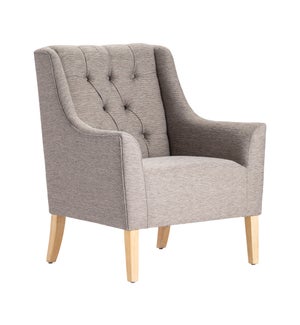 Andover Upholstered Button Tufted Arm Chair