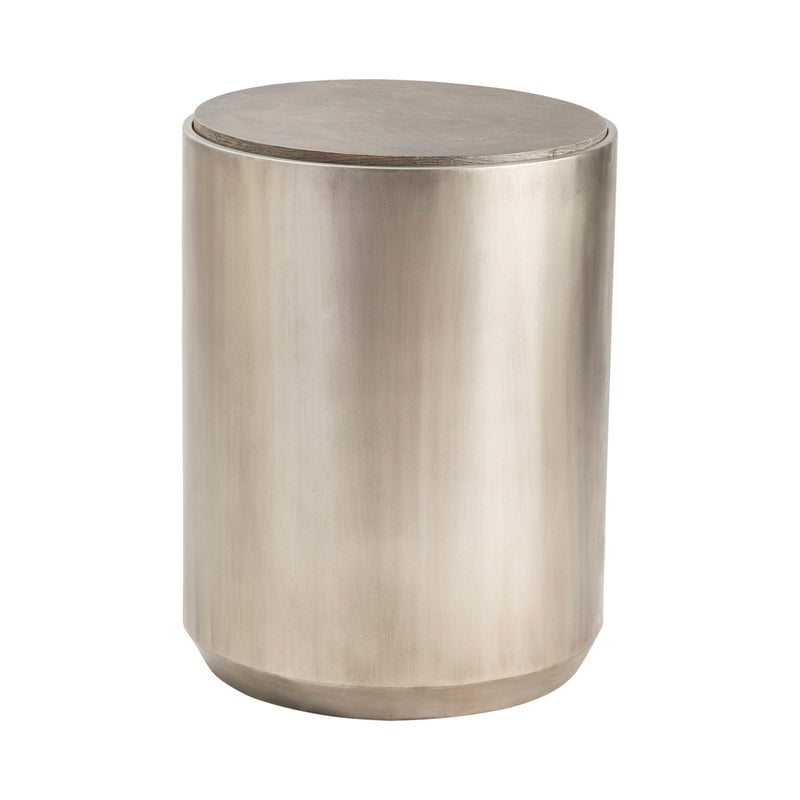 Picture of TRENTON RND END TABLE GUNMETAL