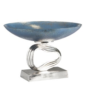 Cobalt Free Style Sculpture Bowl