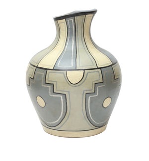 Fresno Medium Hand Painted vase