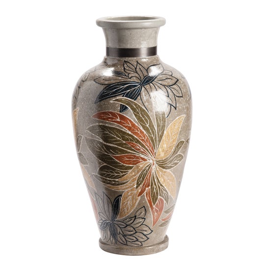 10 x 10 x 22.75 TERRACOTTA VASE,1PC 3A PK/3.57'