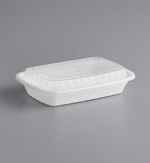 ChoiceHD 16 oz. Microwavable Translucent Plastic Deli Container and Lid  Combo Pack - 240/Case