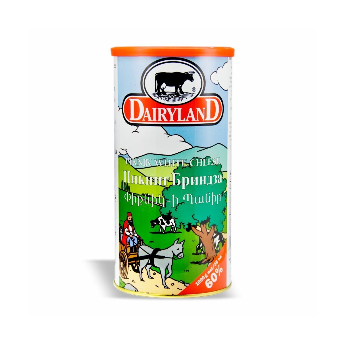 DAIRYLAND CIFTLIK PIKNIK WHITE CHEESE 800 G 6/CASE dairy ARYZ Wholesale