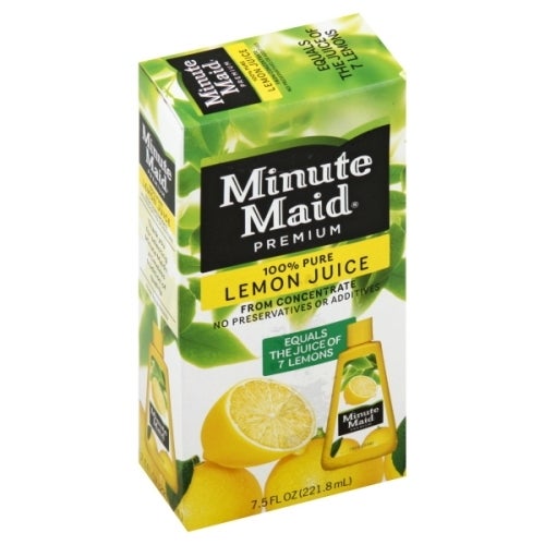 Minute maid 2025 frozen lemon juice