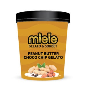 MIELE GELATO PEANUT BUTTER & CHOCOLATE CHIP