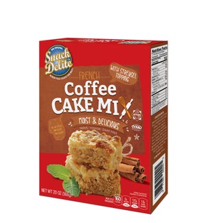 SNACK DELITE FRENCH COFFEE CAKE MIX