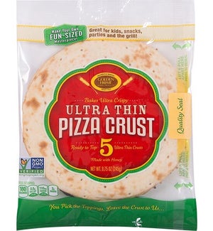 GOLDEN HOME PIZZA CRUST ULTRA THIN 7" 5 CT