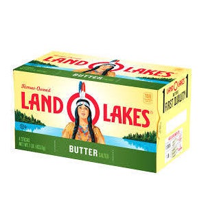 LAND O LAKES SALTED BUTTER 1 LB