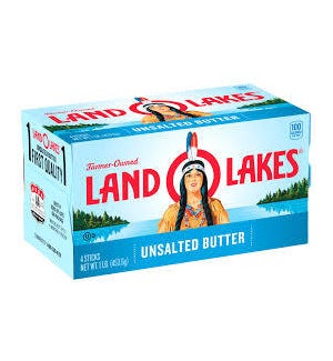 LAND O LAKES UNSALTED BUTTER 16OZ
