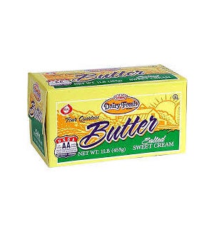 DAIRY FRESH SALTED BUTTER 1LB