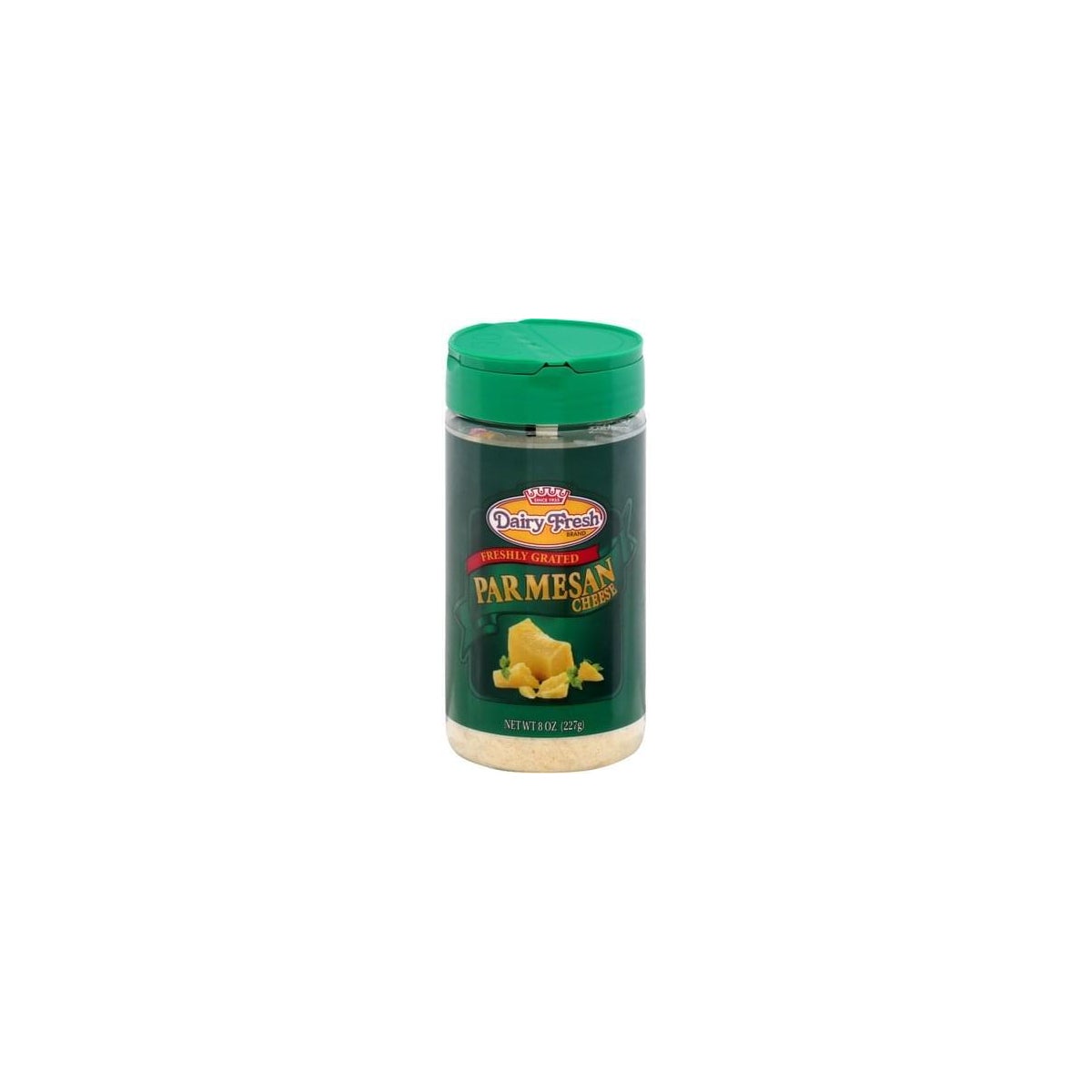 DAIRY FRESH GRATED PARMESAN CHEESE 8 OZ