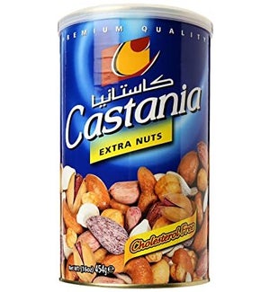 CASTANIA EXTRA MIXED NUTS 454G BLUE CAN 