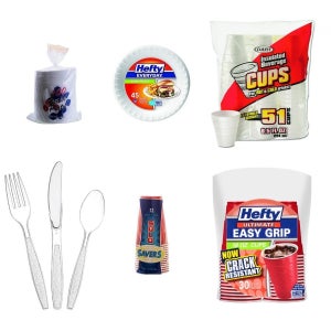 DISPOSABLE CUTLERY-PLATES-CUPS