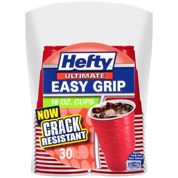 Hefty Cups, 18 Ounce - 30 cups