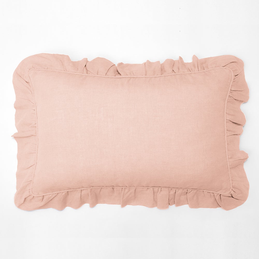 Pink 2024 lumbar pillows