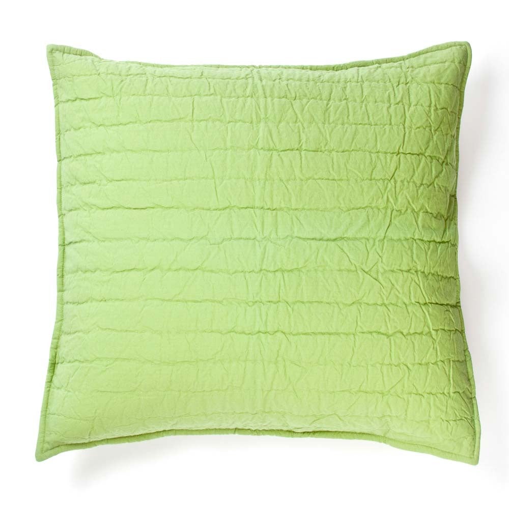 Apple shop green pillows