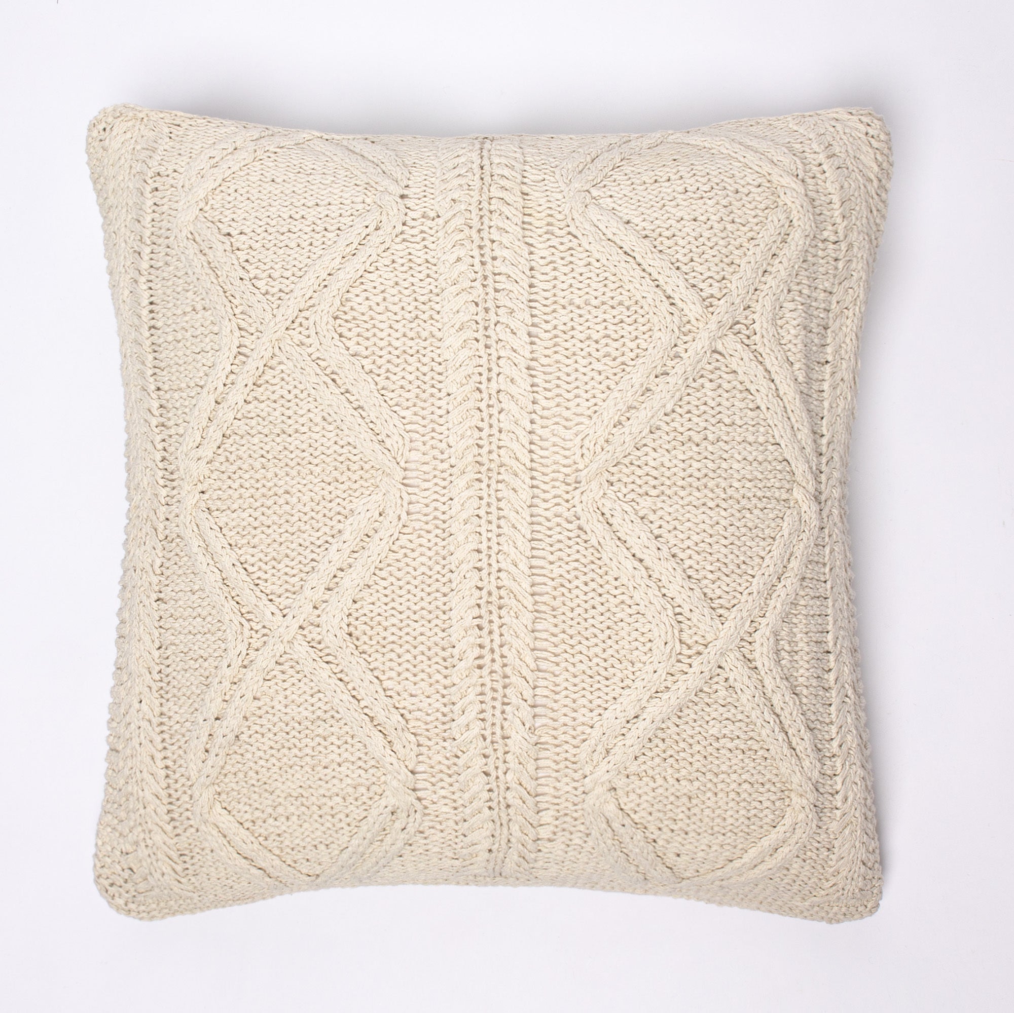 Knit decorative clearance pillows