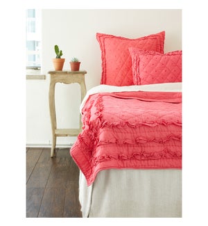 CHELSEA QUILT, HOT PINK