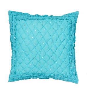 CHELSEA TEAL PILLOW