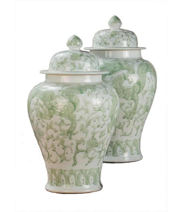 Green Dragon Jar