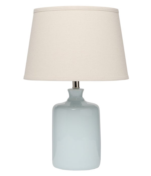 Light Blue Milk Jug Table Lamp