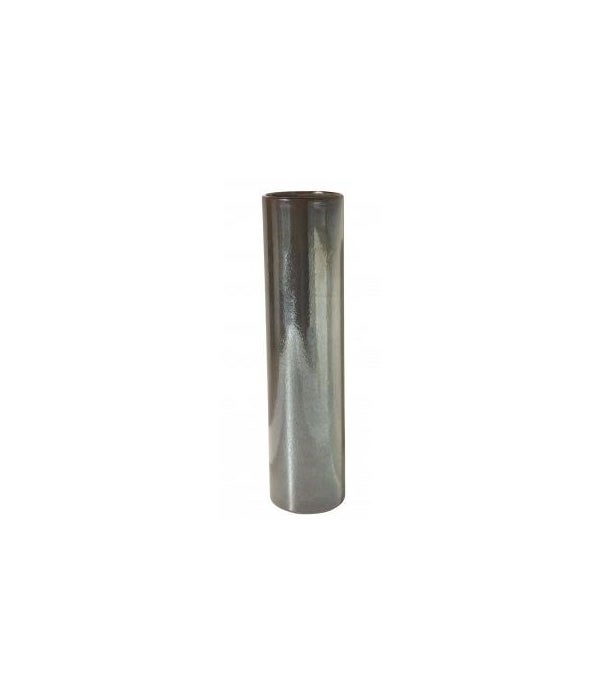 Tarnished Metallic Pillar Vase, Sm