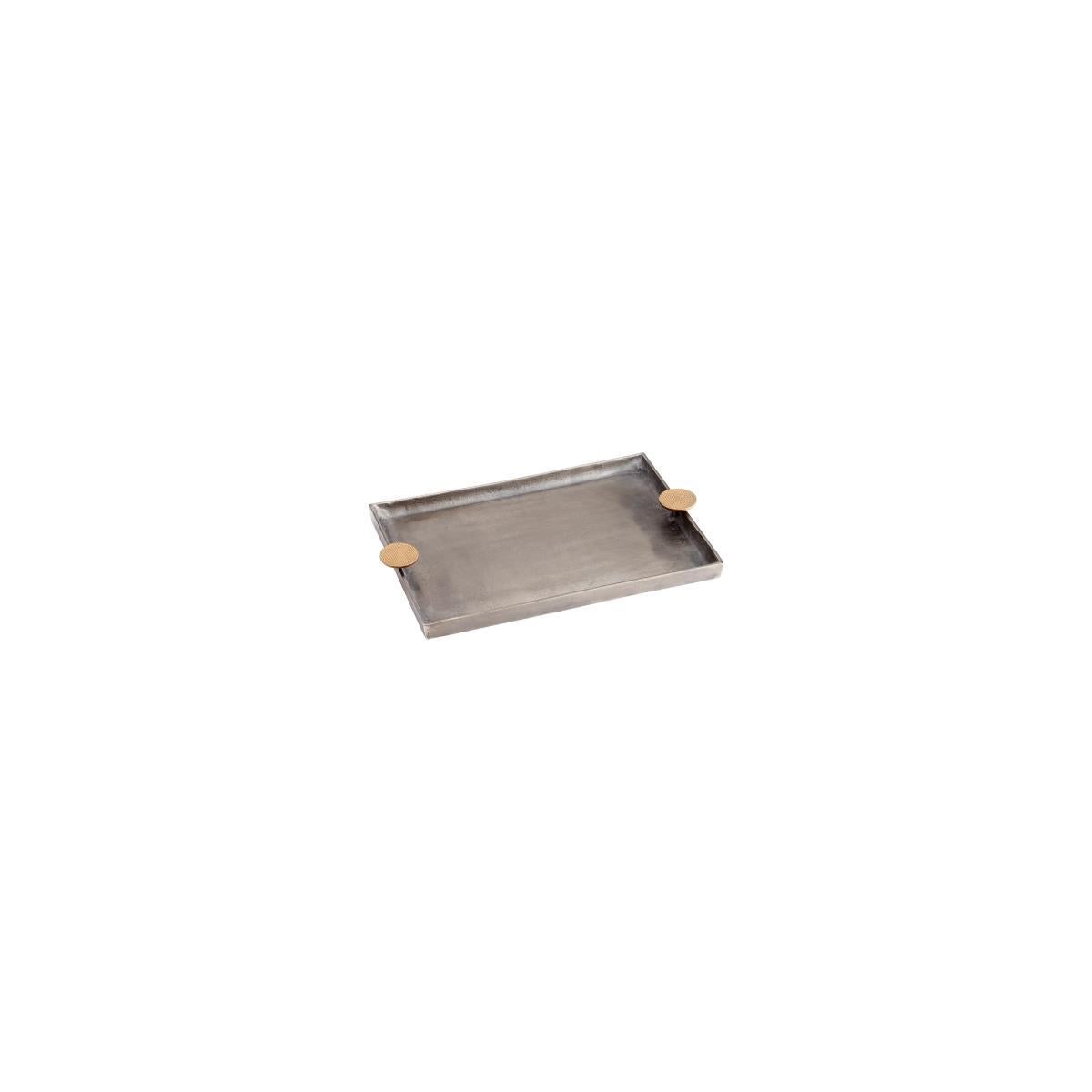 Obscura Silver and Gold Tray, Large