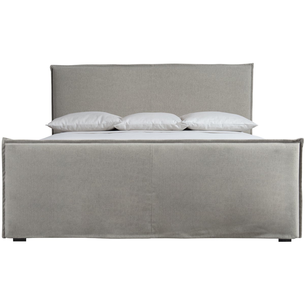 Gerston Slipcovered Bed, Queen, B348-100, GR C