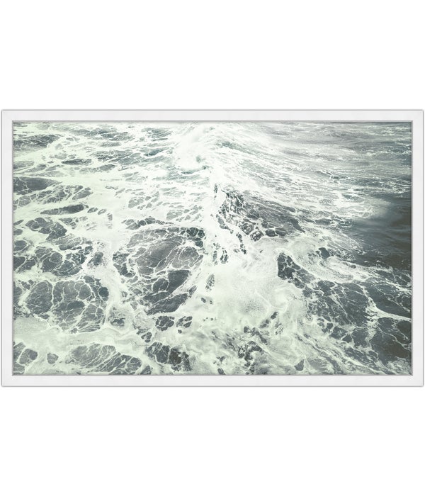 55x36 Ocean's Majesty, Glass Framed