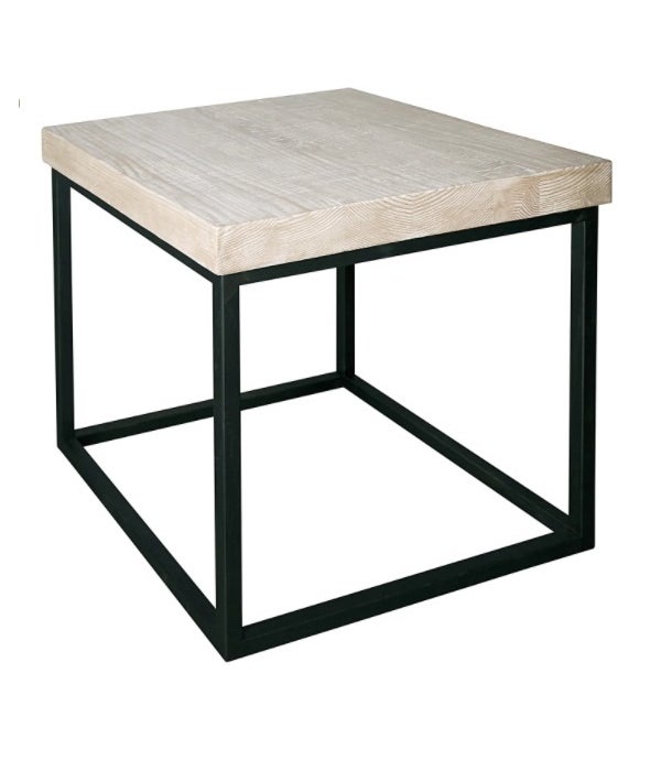 Marin Side Table, RL, Gray Wash Wax