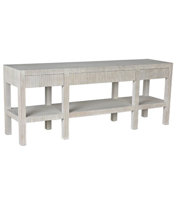 Conrad Console, White Wash