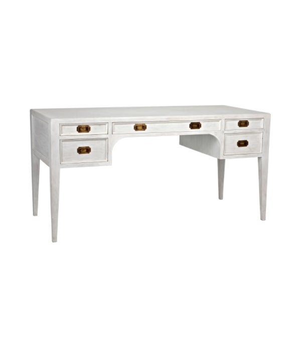 Africa Desk, White Wash