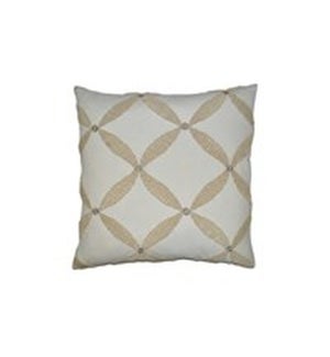Windward Square Ivory Pillow
