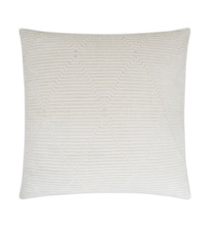 Outline Square Ivory Pillow